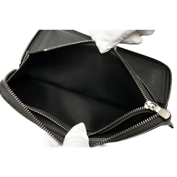 Louis Vuitton Zippy Wallet Vertical N63548 Damier Infinie Noir (Black) S-158507